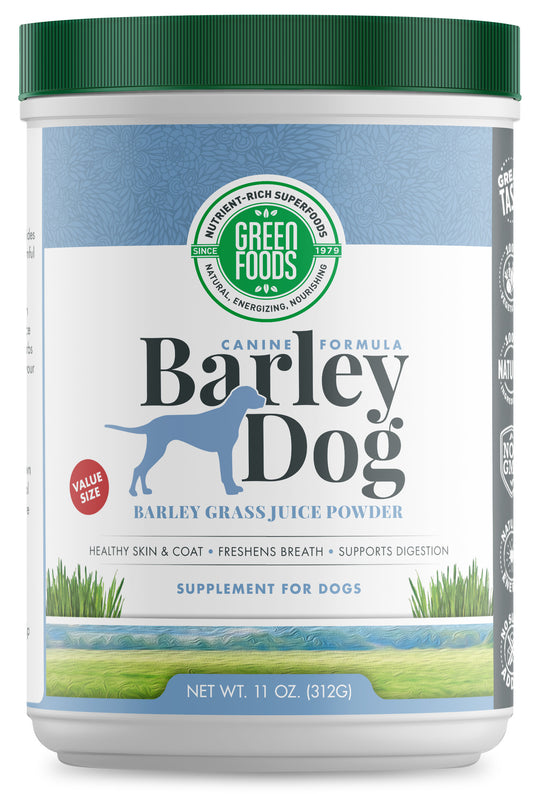 Barley grass powder for dogs hotsell