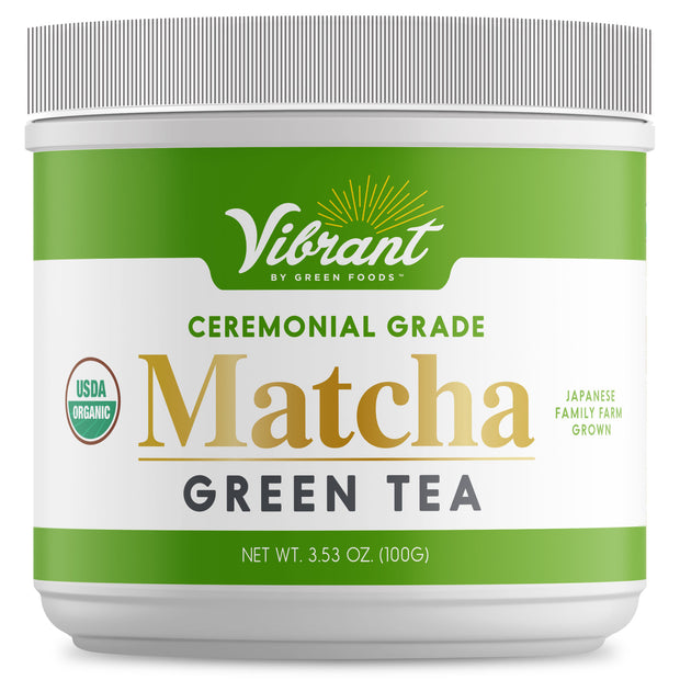 100% Organic & Pure Ceremonial Grade Matcha Green Tea